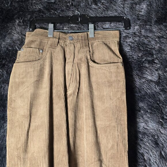 Arizona Jean Co Corduroy Pants Mens W28 L30 Cream Beige Vintage Deadstock NWT 19 - Picture 3 of 10